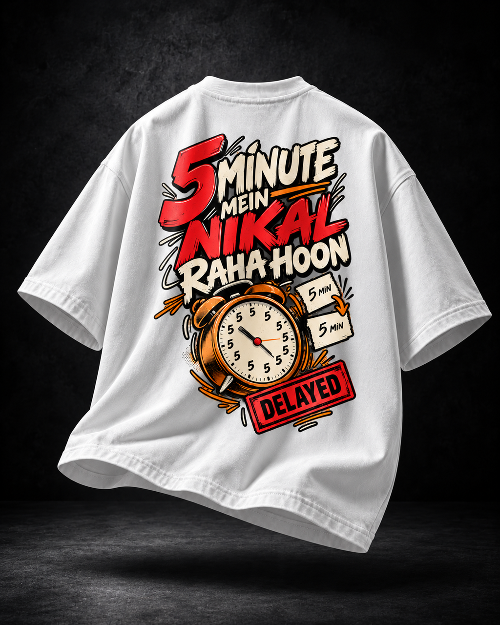 Unisex Oversized Classic T-Shirt | Kya Scene Hai?