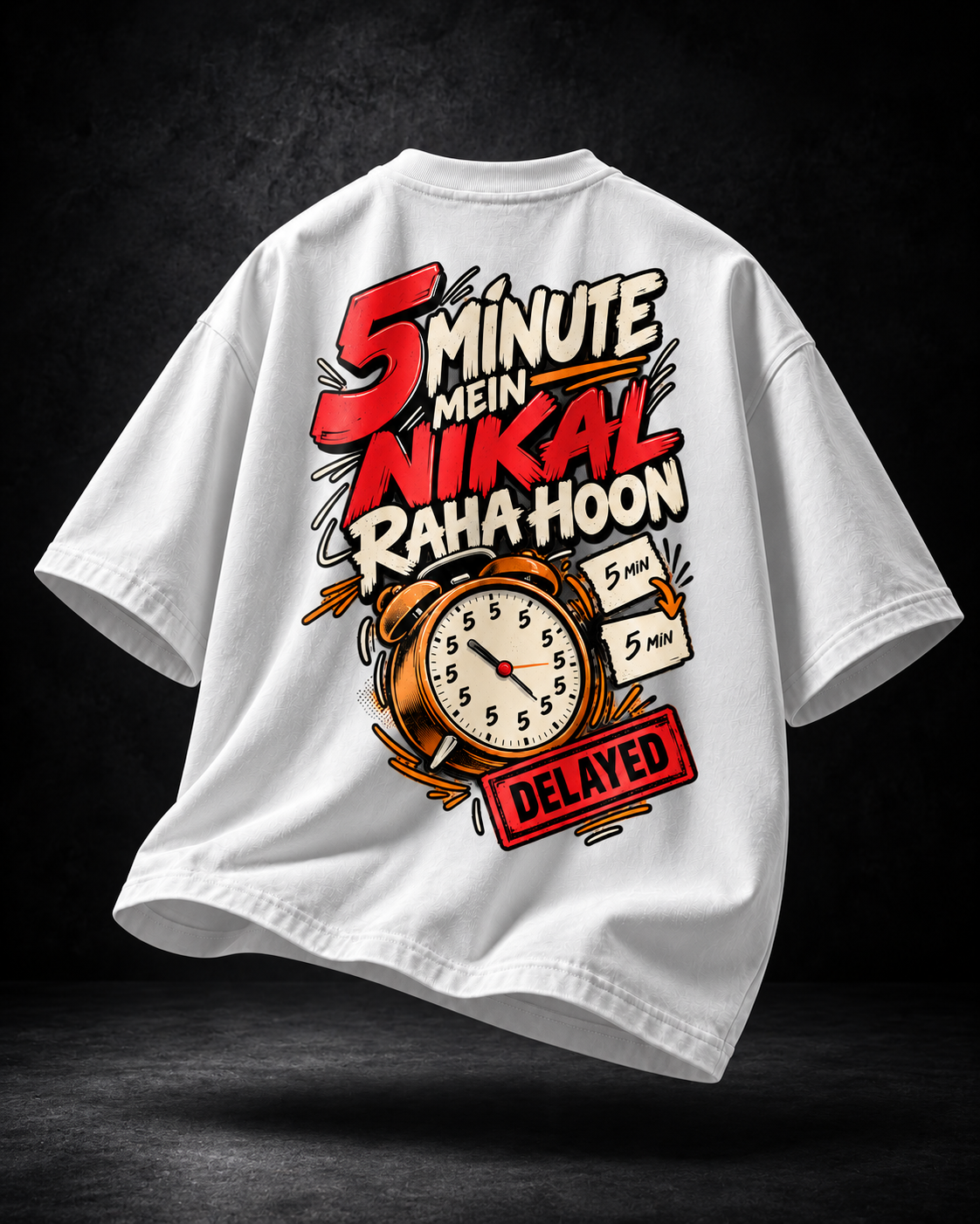 Unisex Oversized Classic T-Shirt | Kya Scene Hai?